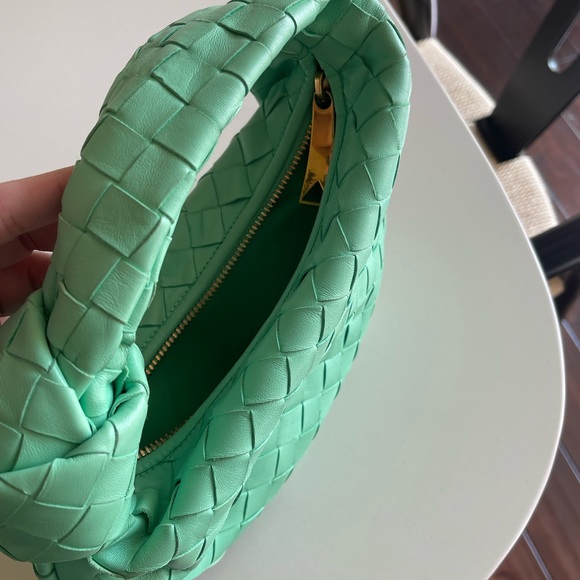 Mini Jodie Leather Hobo Bottega Veneta - Picture 6 of 8